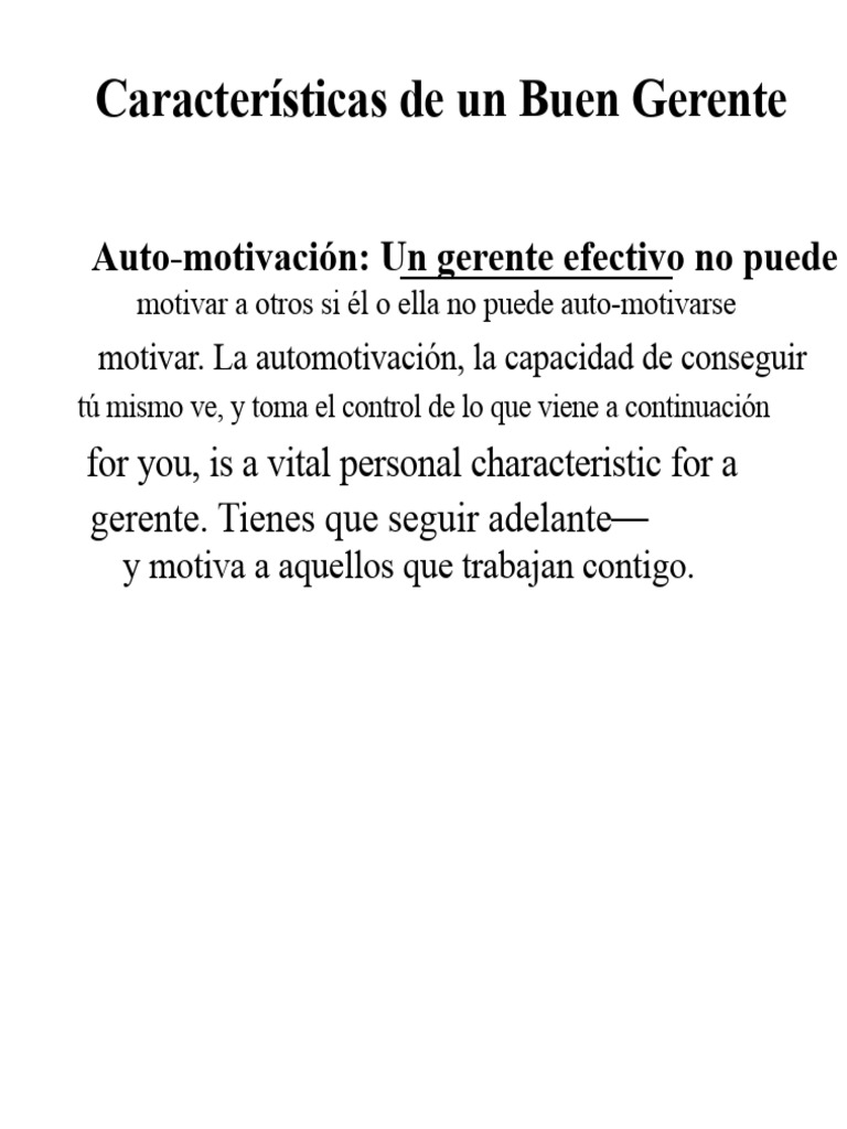 Claves para Ser un Buen Gerente | PDF | Mediación