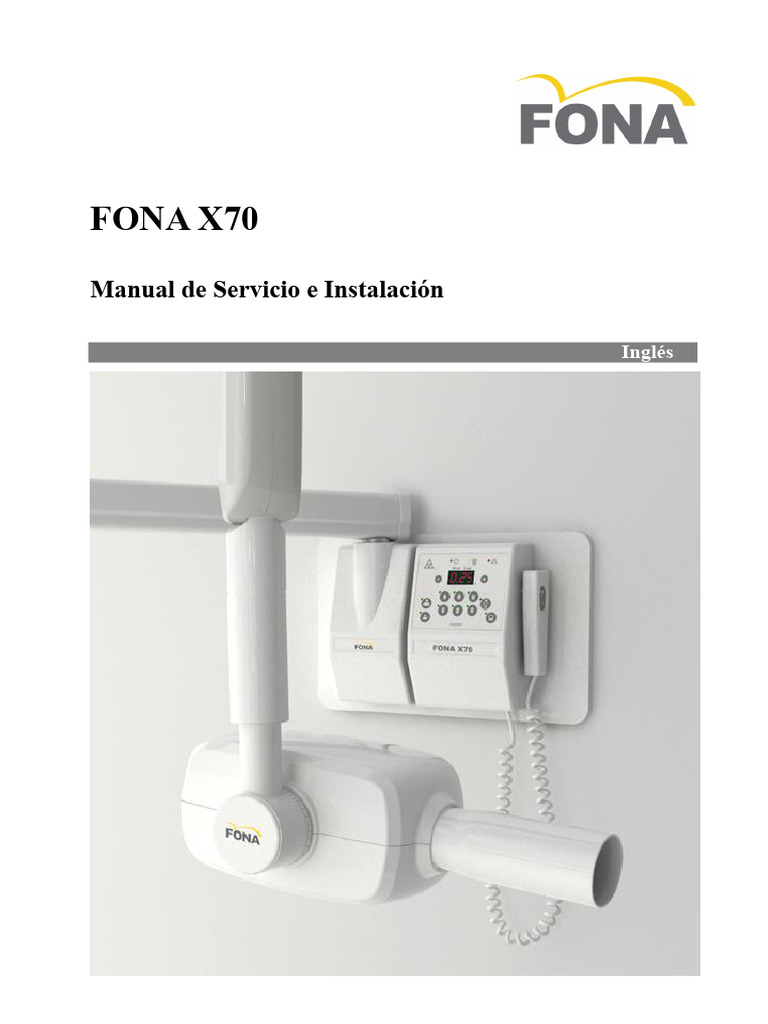 Manual de Servicio e Instalación FONA X70 GB Rev 3 - 17754 - 17754 ...