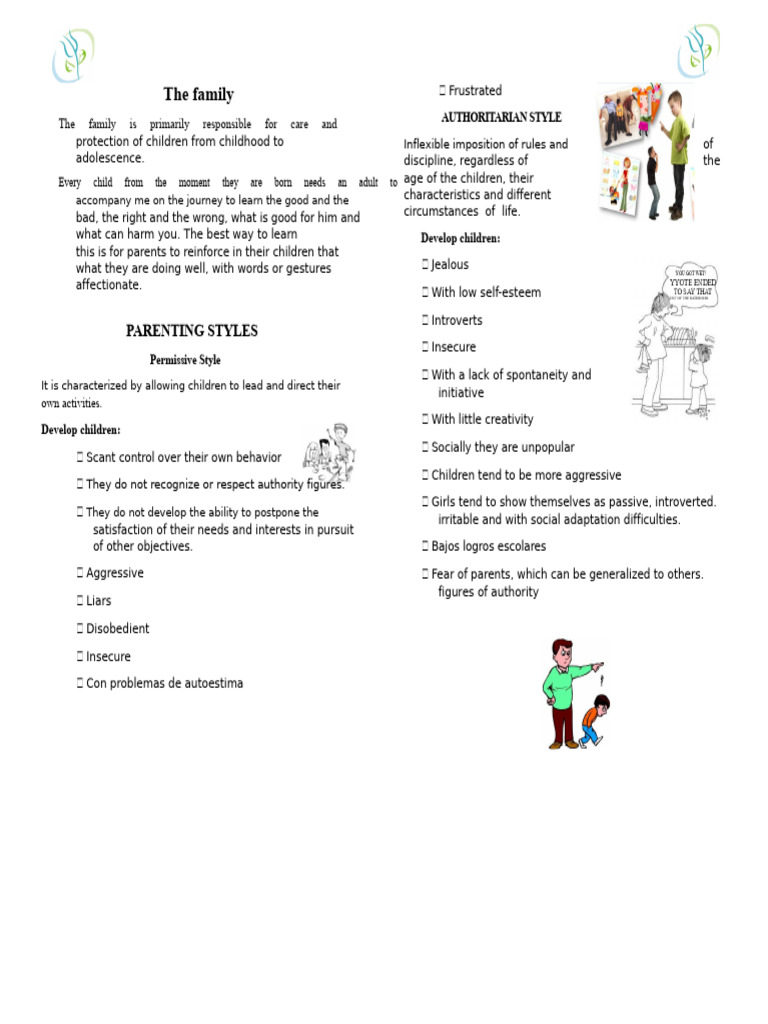 DIPTYCH Parenting Styles | PDF | Parenting | Self Esteem