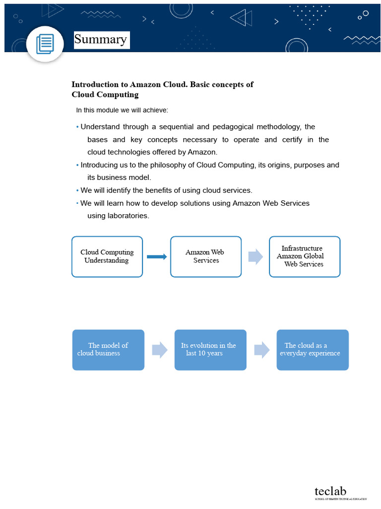 Cloud Practitioner Summary | PDF | Amazon Web Services | Cloud Computing