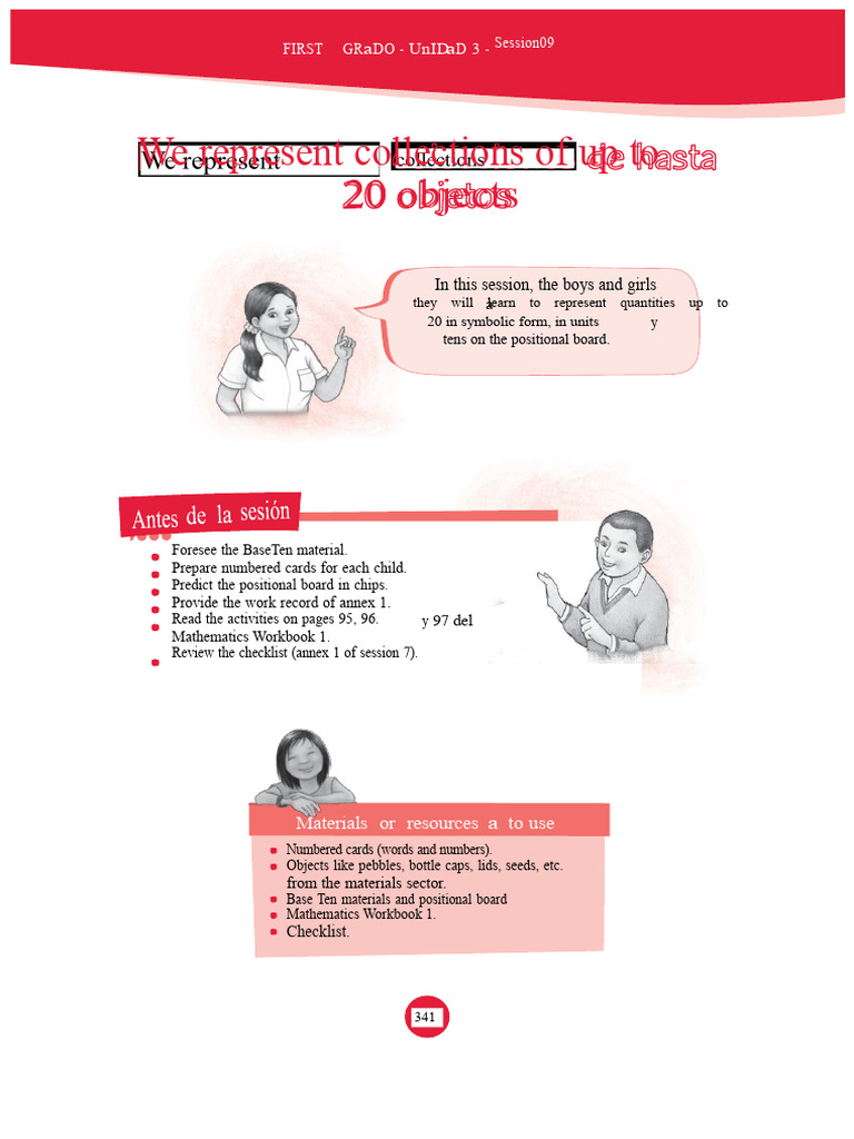 Representing Numbers Up to 20 in Math | PDF | Cognitive Science | Learning