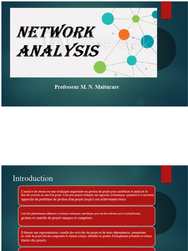 Techniques d'analyse de réseau en gestion de projet | PDF | Gestion de ...