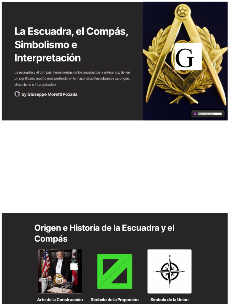 The Square and Compass: Symbolism and Interpretation | PDF