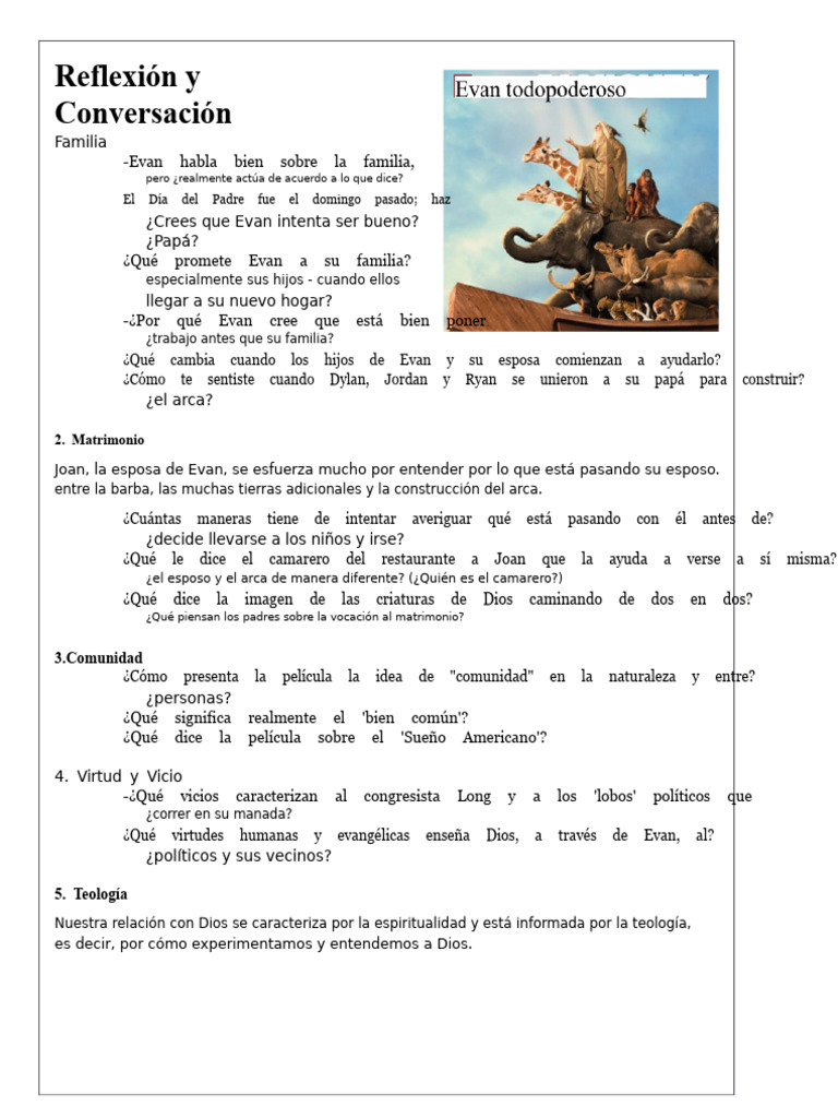Reflexiones sobre la familia y la fe | PDF | Dios | Amor