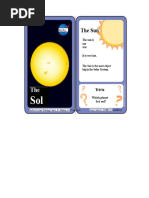 SolarCards Collection Overview | PDF | Natural Satellite | Planets