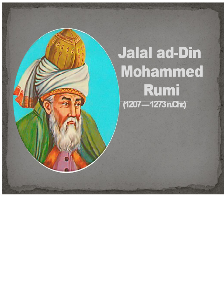 Jalal Ad-Din Muhammad Rumi | PDF