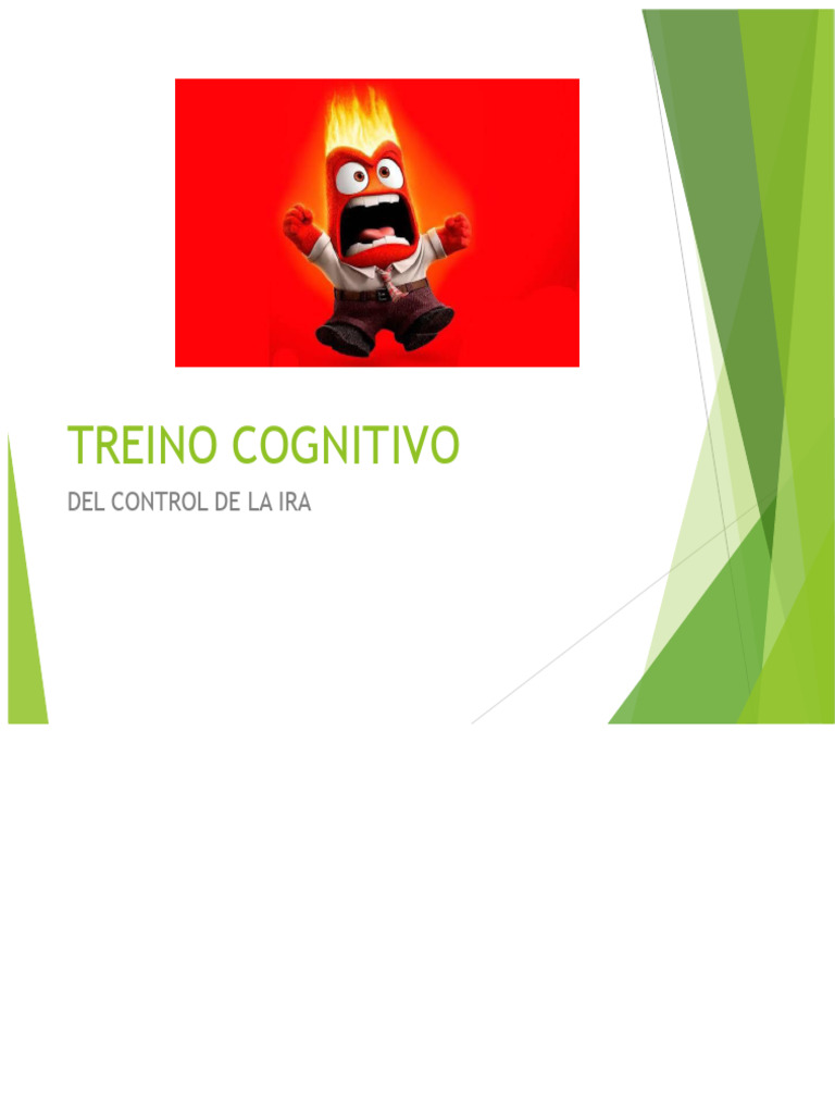 Control de la Ira: Entrenamiento Cognitivo | PDF | Ira | Las emociones