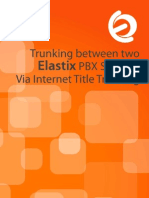 Trunking Between Two Elastix - Internet