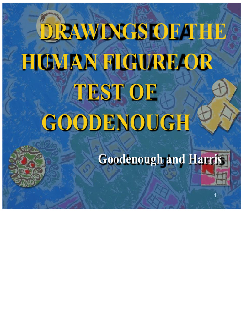 Goodenough-Harris Drawing Test Guide | PDF | Standard Deviation | Psychological Concepts
