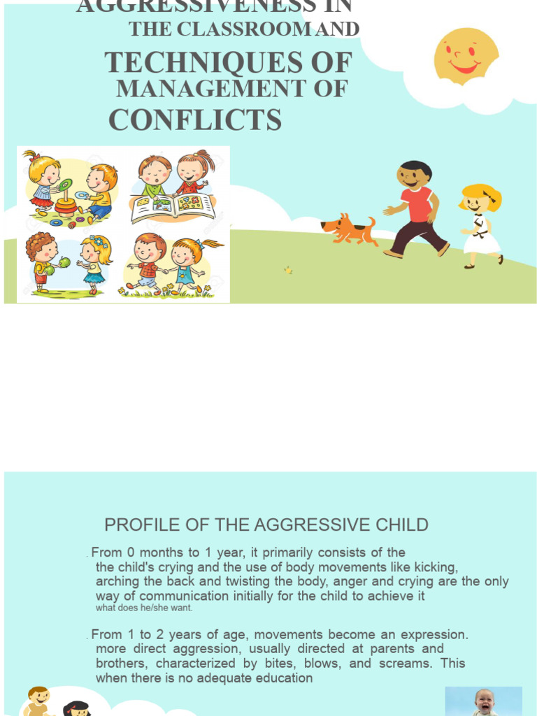 Aggressiveness in The Classroom and Management Techniques Workshop ...