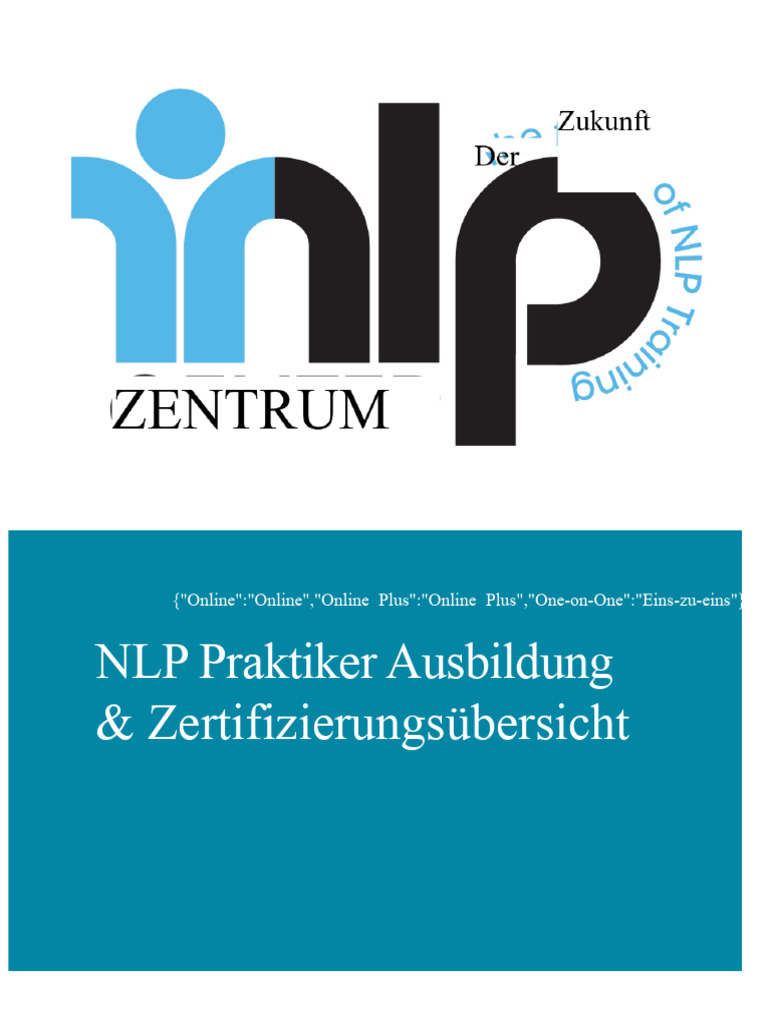 iNLP Center NLP Praktiker Training | PDF