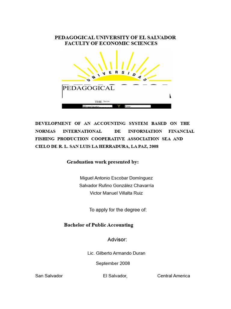 Accounting System for Fishing Cooperatives | PDF | International ...