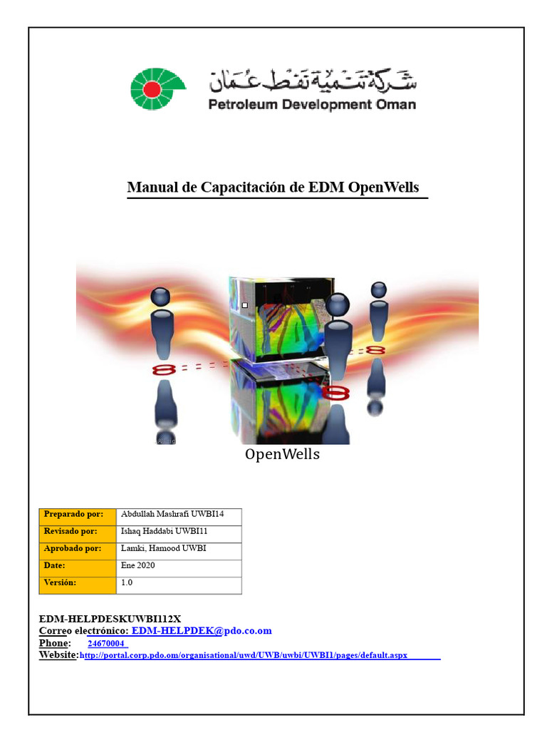 Documento de Capacitación Openwells - Final | PDF | Software de la ...