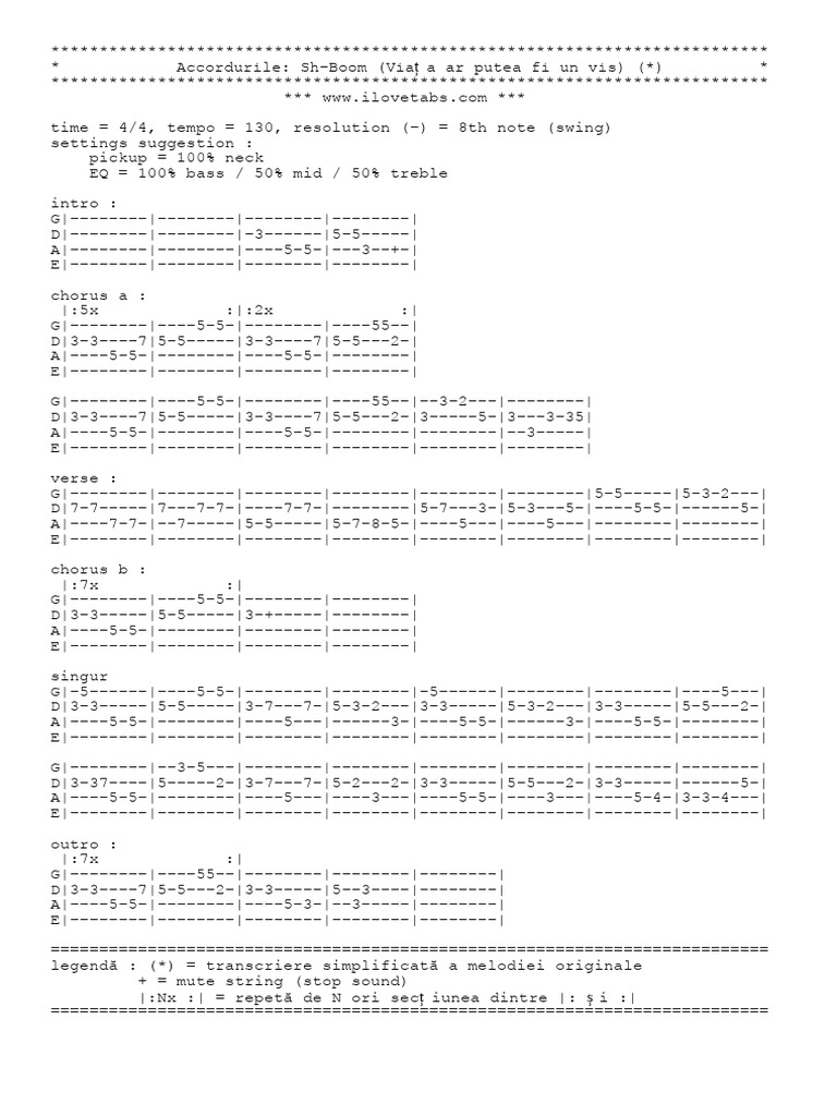 Coroanele SH Boom Viata Ar Putea Fi Un Vis Tab en | PDF | Elements Of ...