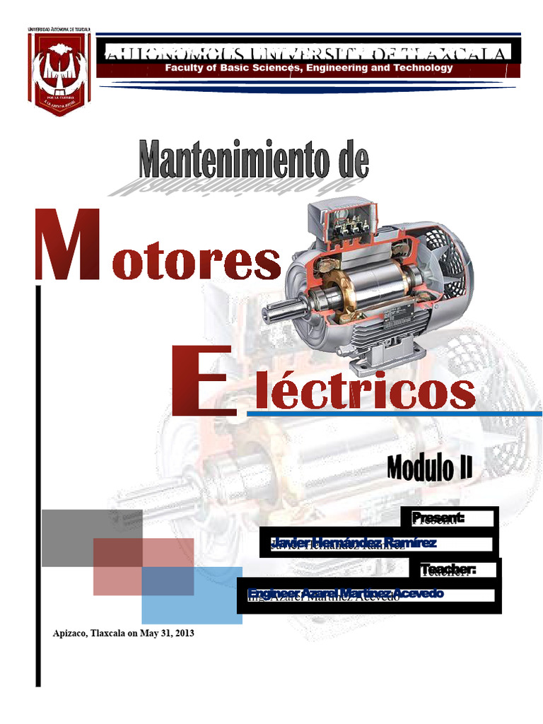Maintenance of Electric Motors PDF | PDF | Electric Motor | Power Inverter