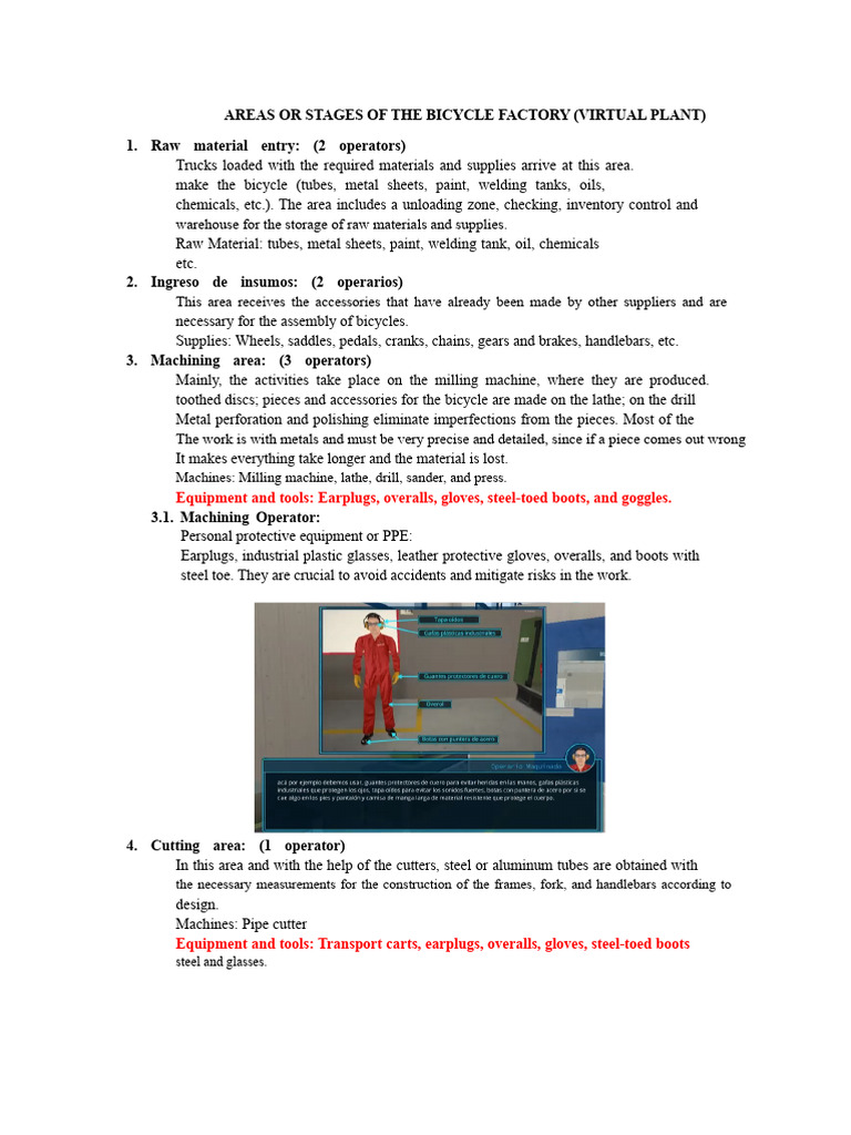 Bicycle Factory Production Stages Overview | PDF | Welding | Construction