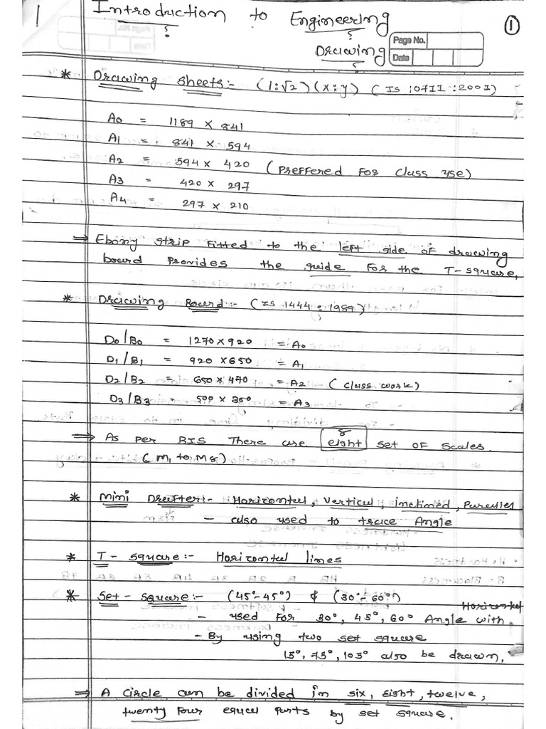 Engineering Drawing PDF | PDF