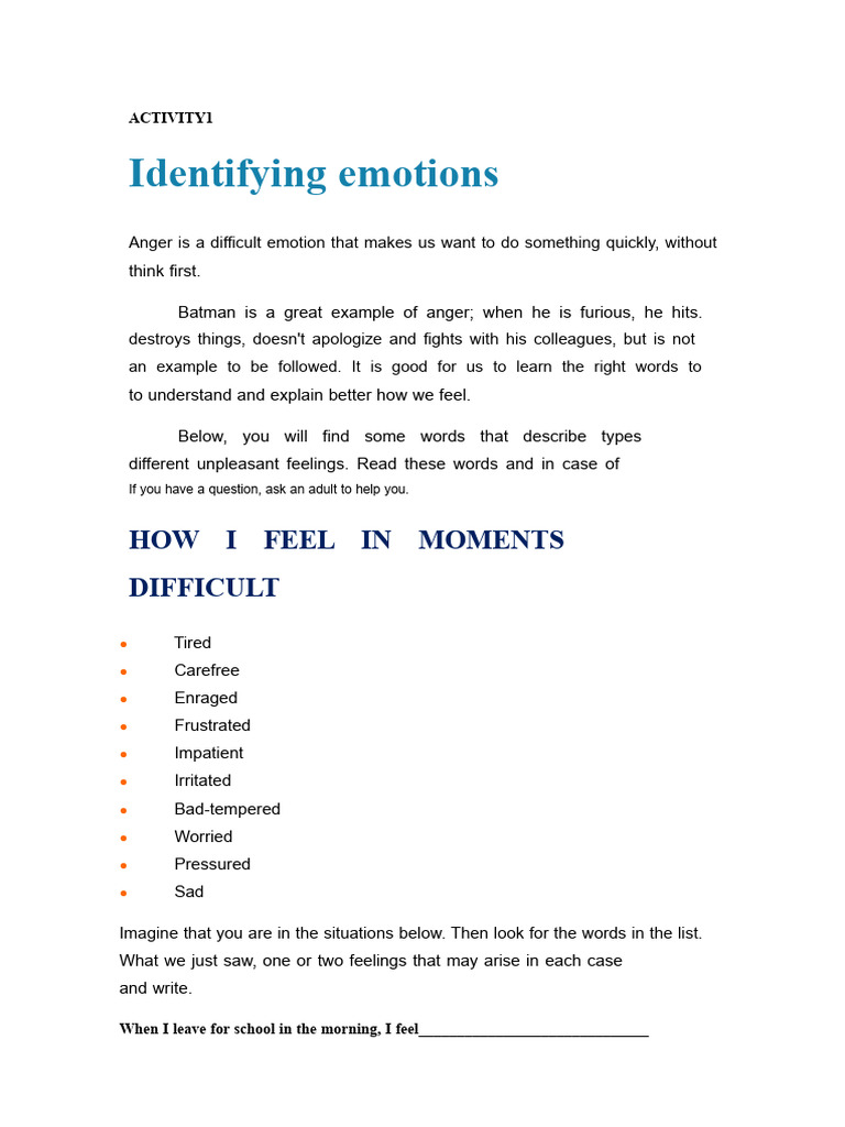 Understanding and Managing Anger Emotions | PDF | Anger | Breathing