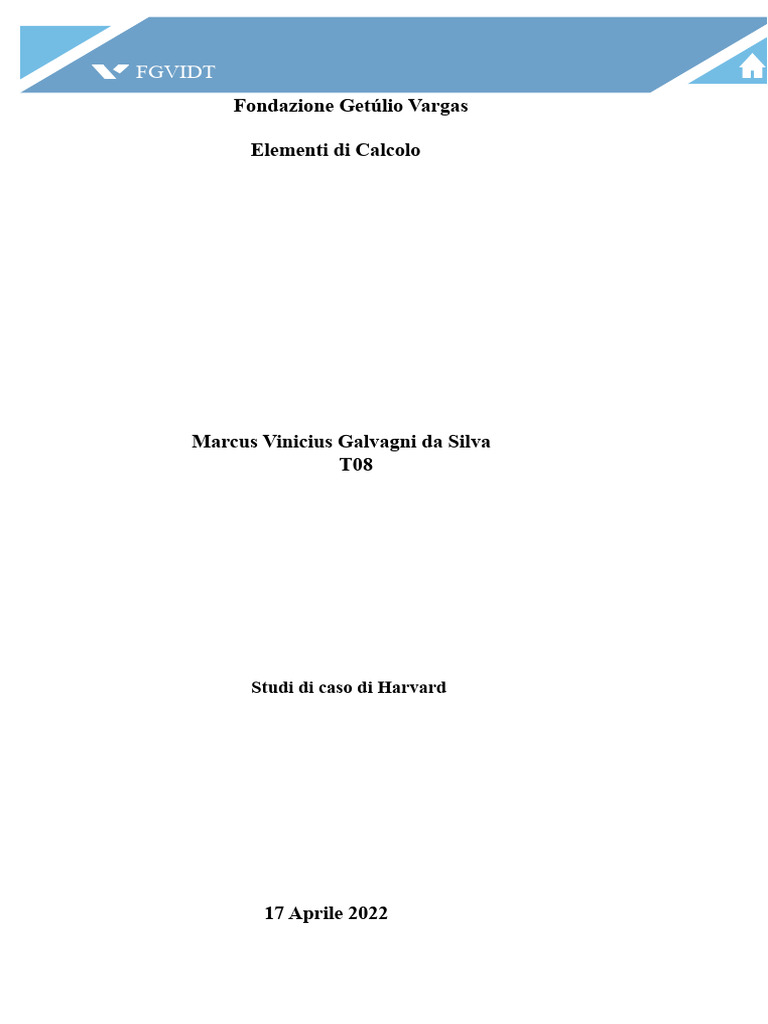 HCS - Elementi Di Calcolo | PDF