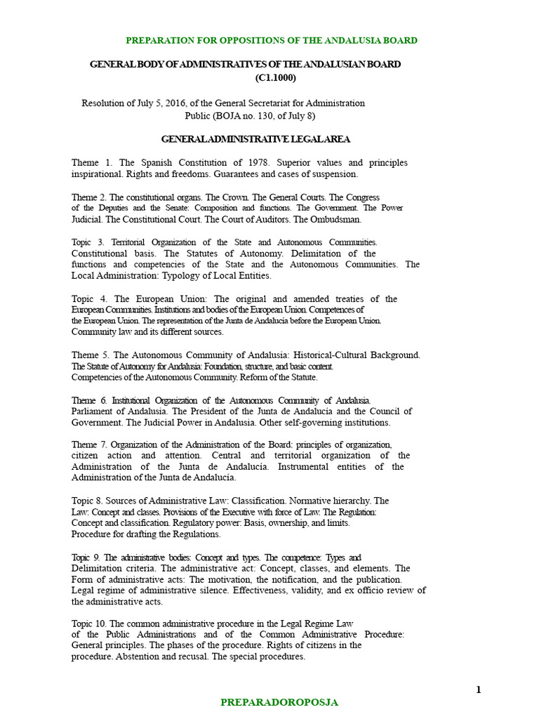 Official syllabus c1.1000 | PDF | Computer File | Administrative Law