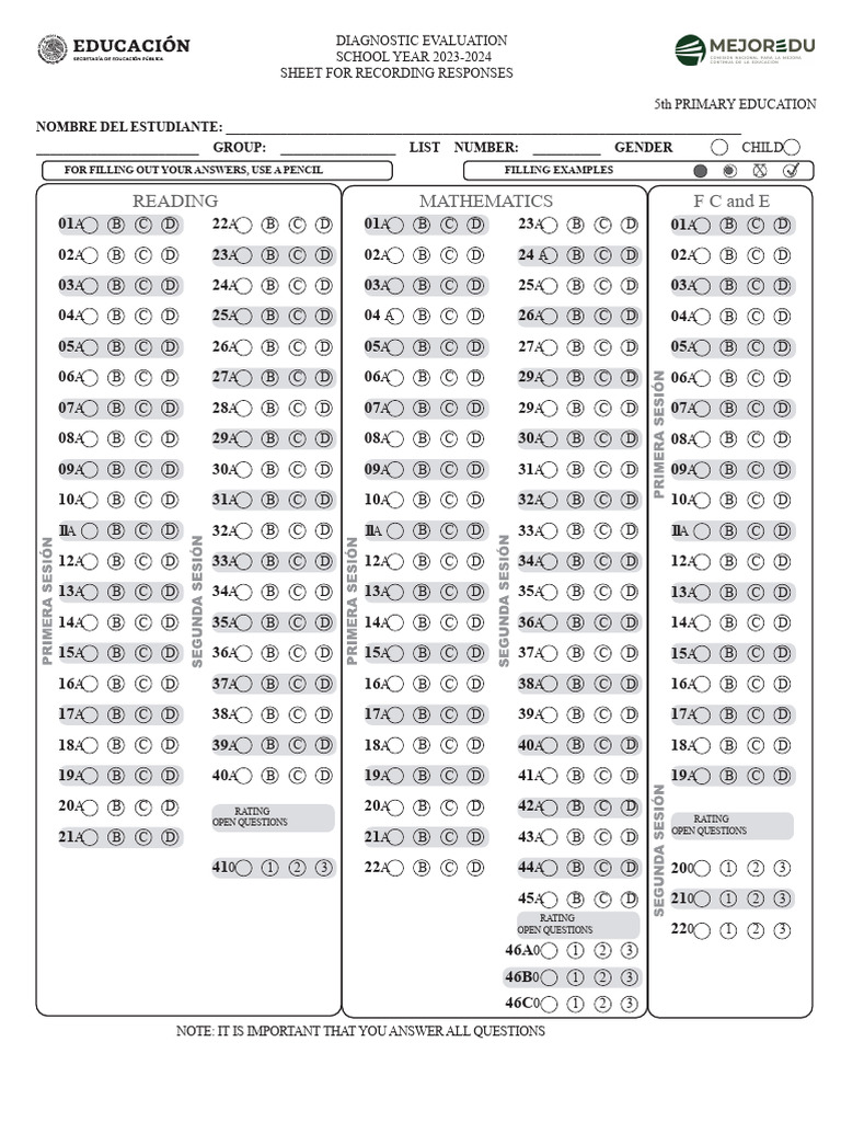 2023-2024 5th Grade Diagnostic Evaluation | PDF | Bacteria