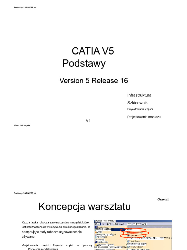 Podstawy Catia V5 | PDF