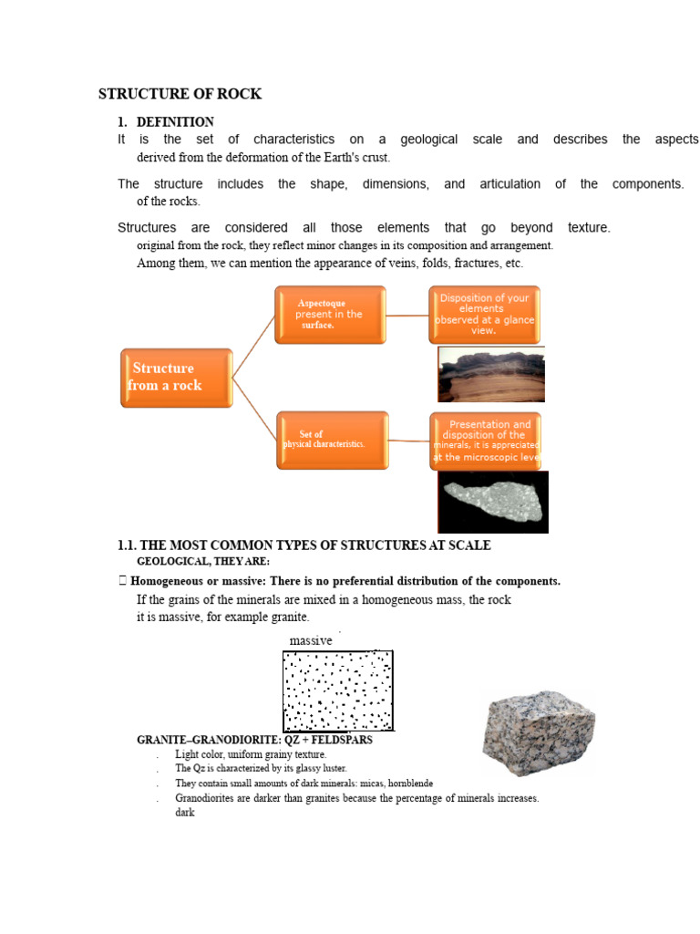 Rock Structure and Microstructure Overview | PDF | Minerals | Rock ...