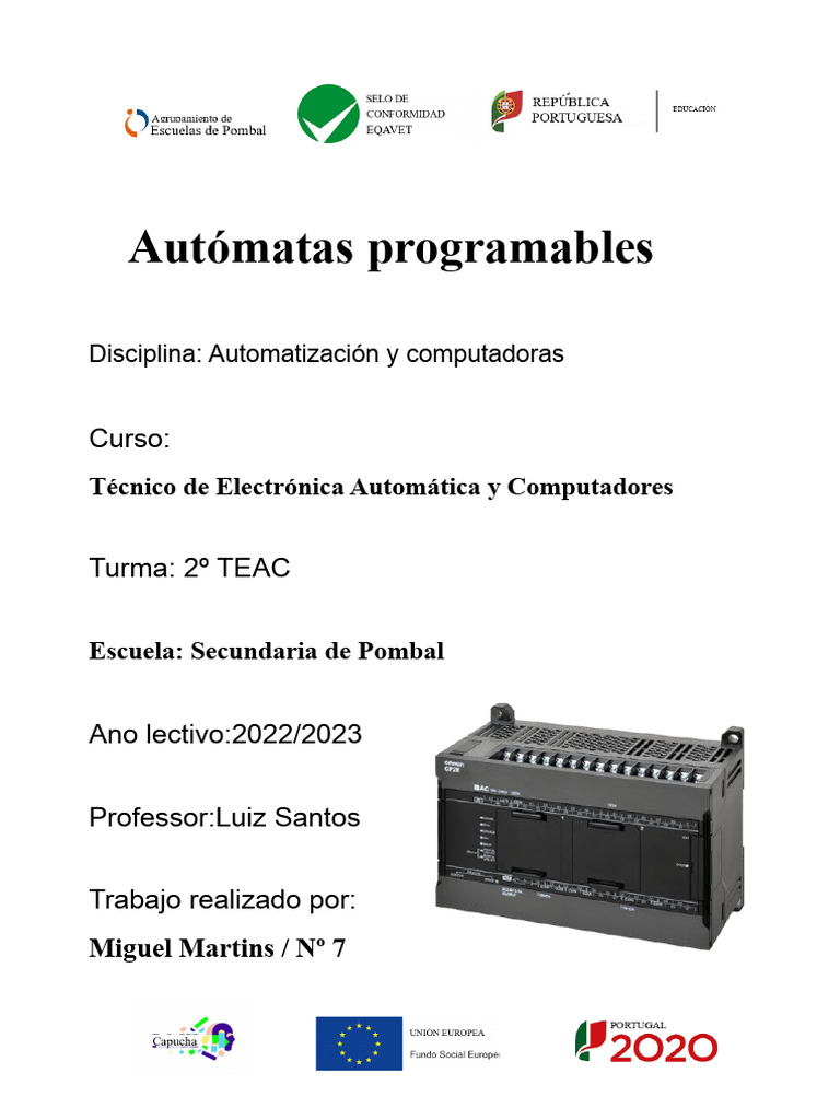 Introducción a Autómatas Programables | PDF | Controlador lógico ...