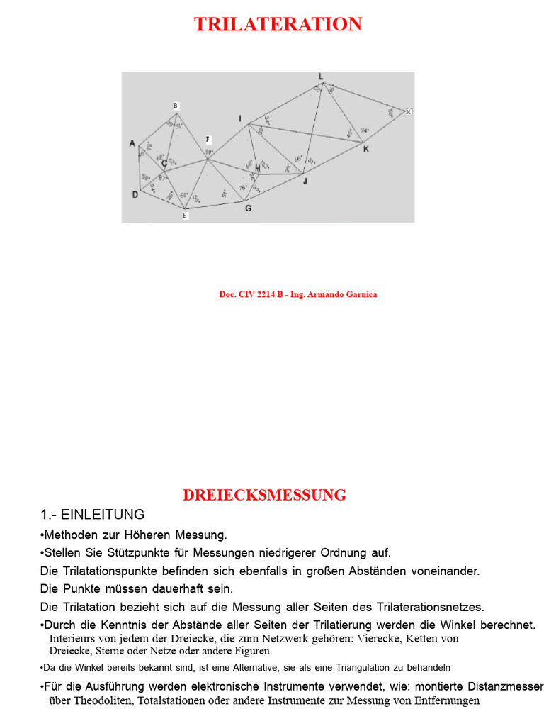 0 Trilateration | PDF