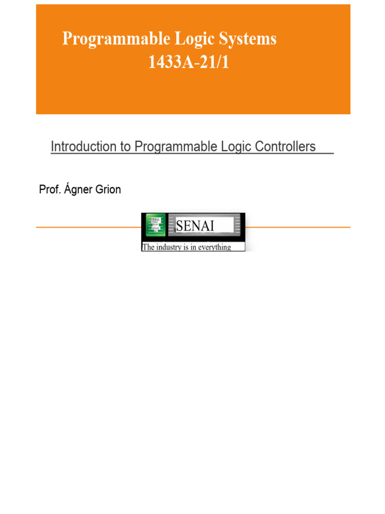 Introduction to Programmable Logic Controllers | PDF | Programmable ...