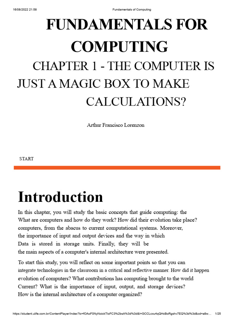 Fundamentals of Computing Overview | PDF | Computer Data Storage | Hertz