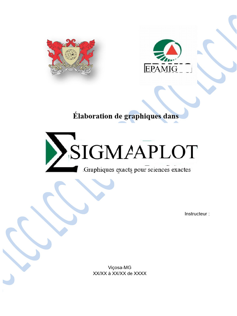Création de graphiques avec SigmaPlot | PDF | Microsoft Excel | Analyse ...