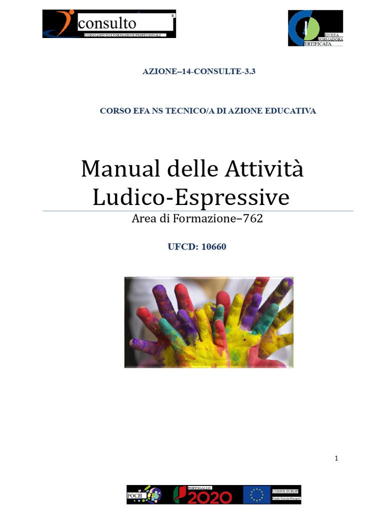 Manuale 10660 - Attività Ludico-Espressive | PDF