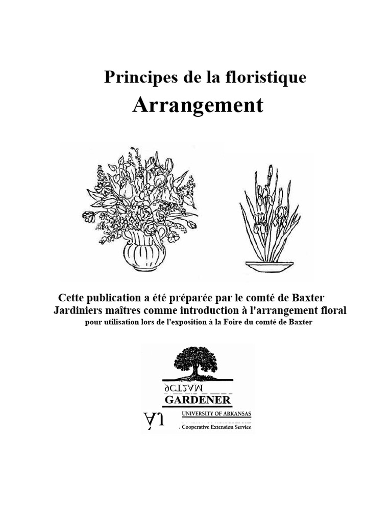 Introduction à l'Arrangement Floral | PDF | Couleur | Rouge
