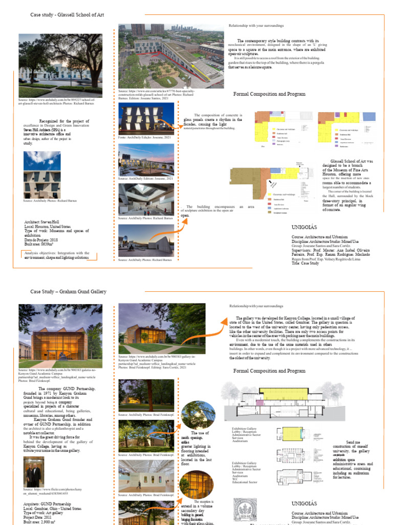 Glassell School of Art Case Study | PDF | Design | The Arts