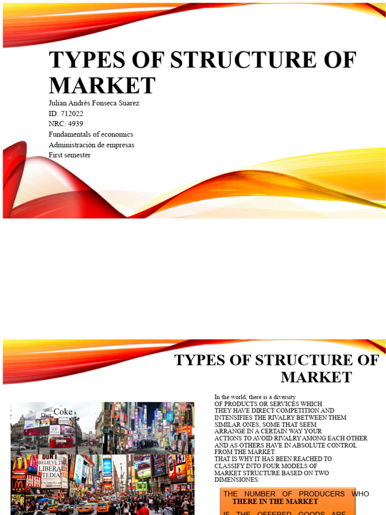 Market Structure Types Explained | PDF | Monopoly | Market (Economics)