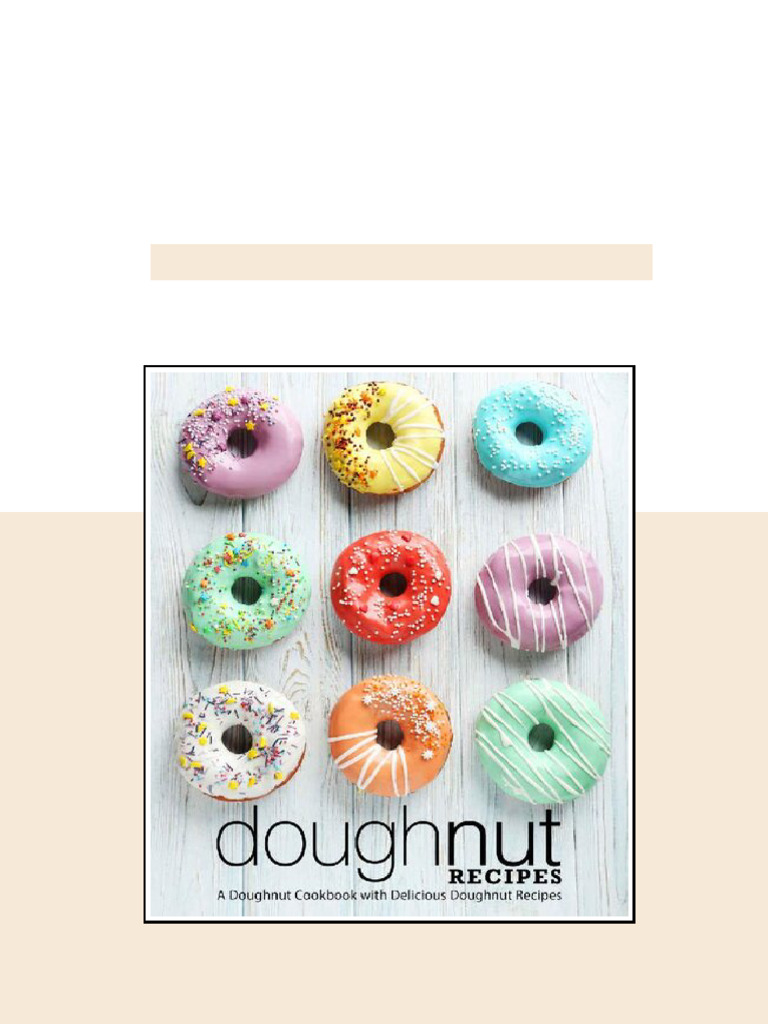 (Ebook) Doughnut Recipes by BookSumo Press full chapters instanly | PDF ...