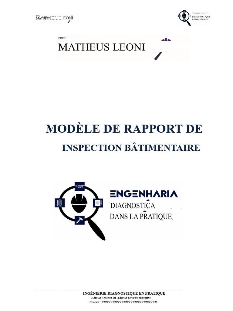 Modèle de Rapport D'inspection | PDF | Sécurité | Risque