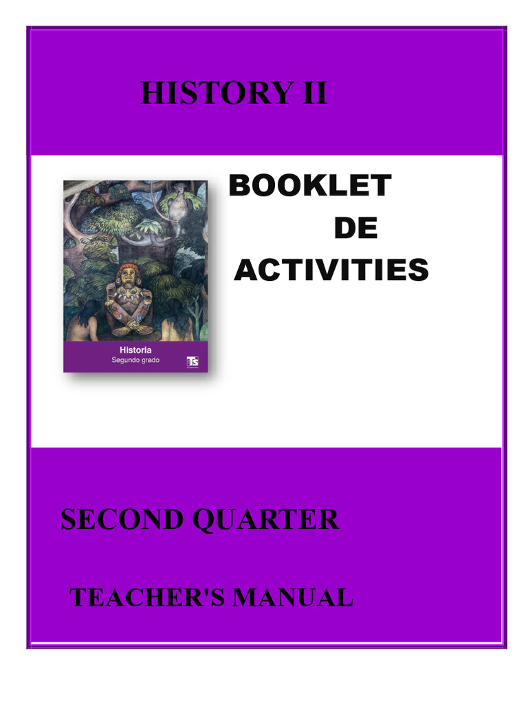History II Teacher's Manual: Activities | PDF | New Spain | Spanish ...
