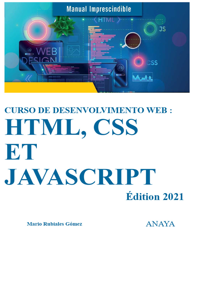 Curso de Desenvolvimento Web: HTML, CSS, JS | PDF | Script Java | Html