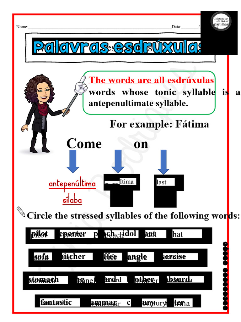 Exdrúxulous, Grave and Acute Words | PDF | Stress (Linguistics) | Languages