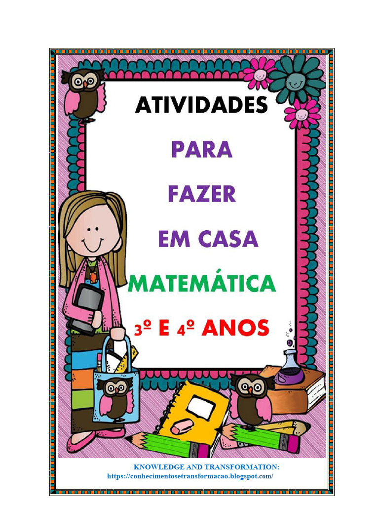 MATHEMATICS HOMEWORK ACTIVITIES 3RD GRADE (4) | PDF | Area | Shape