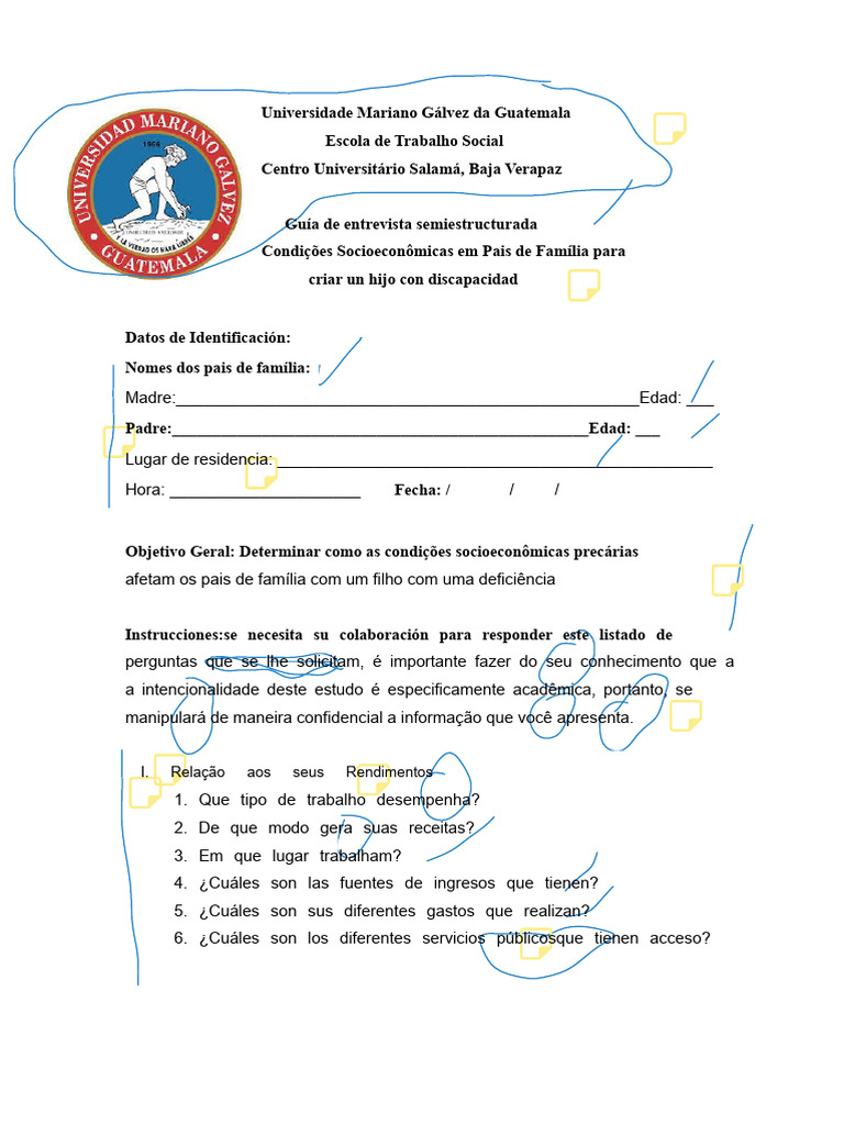 Condições Socioeconômicas e Deficiência Infantil | PDF | Família