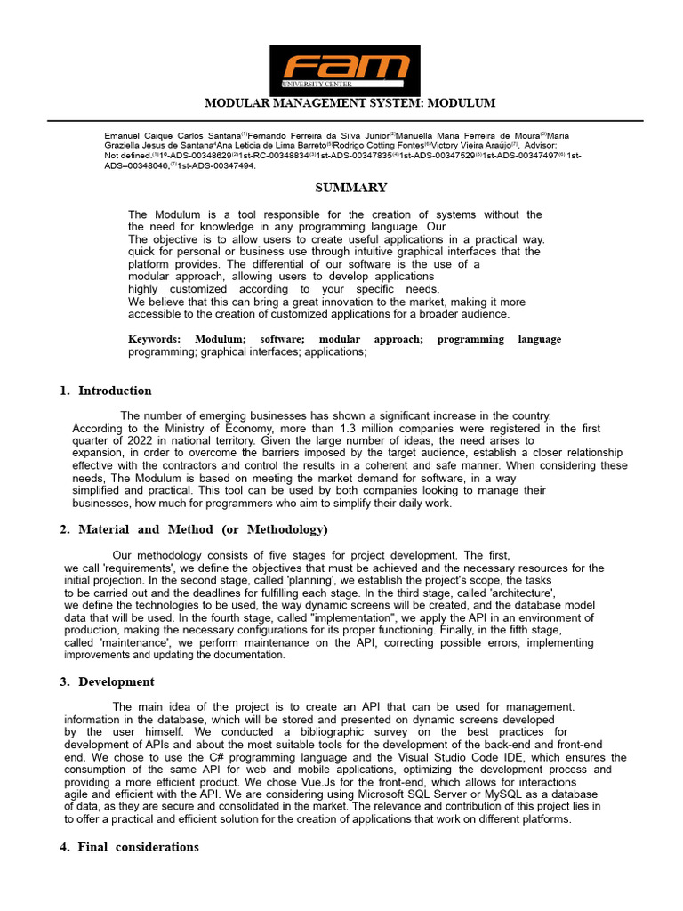 CATI-FAM - Article Model PI 2023-1 - Full and Short Paper (Correct File ...