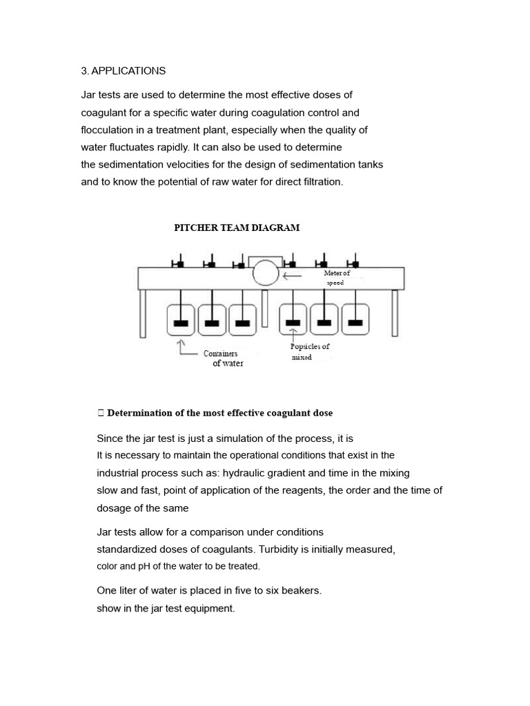 test jars | PDF | Water Treatment | Physical Sciences