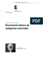Marx - Diccionario Basico de Categorias