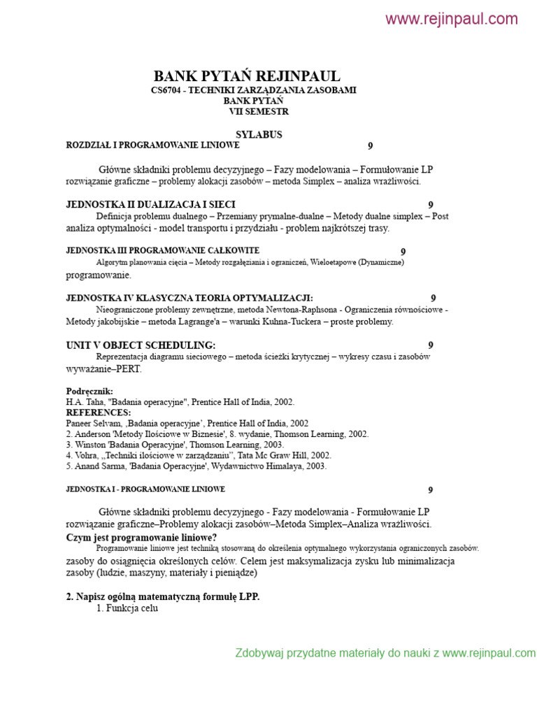 RMT 2 Punkty | PDF