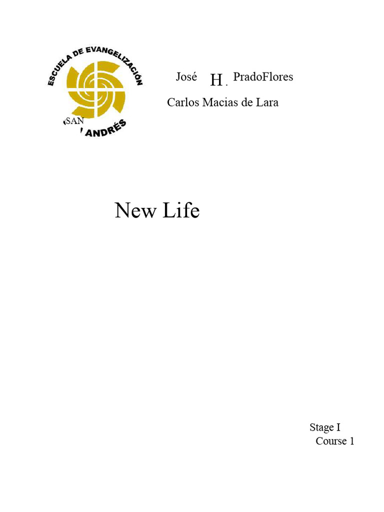 New Life Course Overview and Goals | PDF | Jesus | David