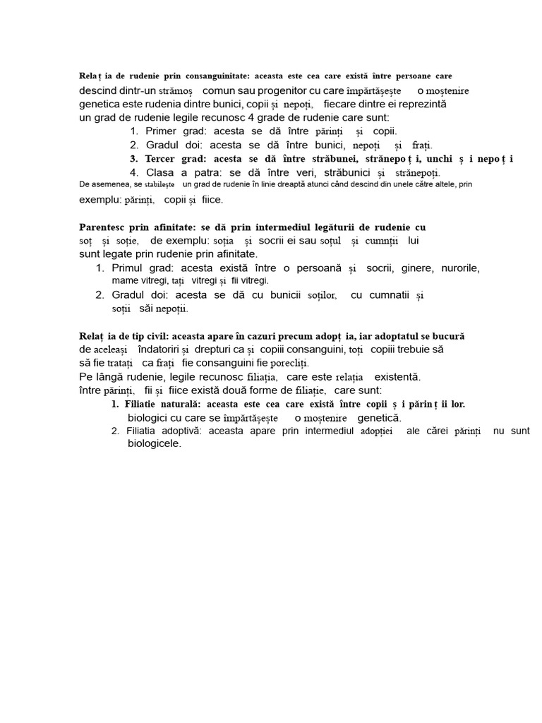 Relațiile de Rudenie În Guatemala | PDF