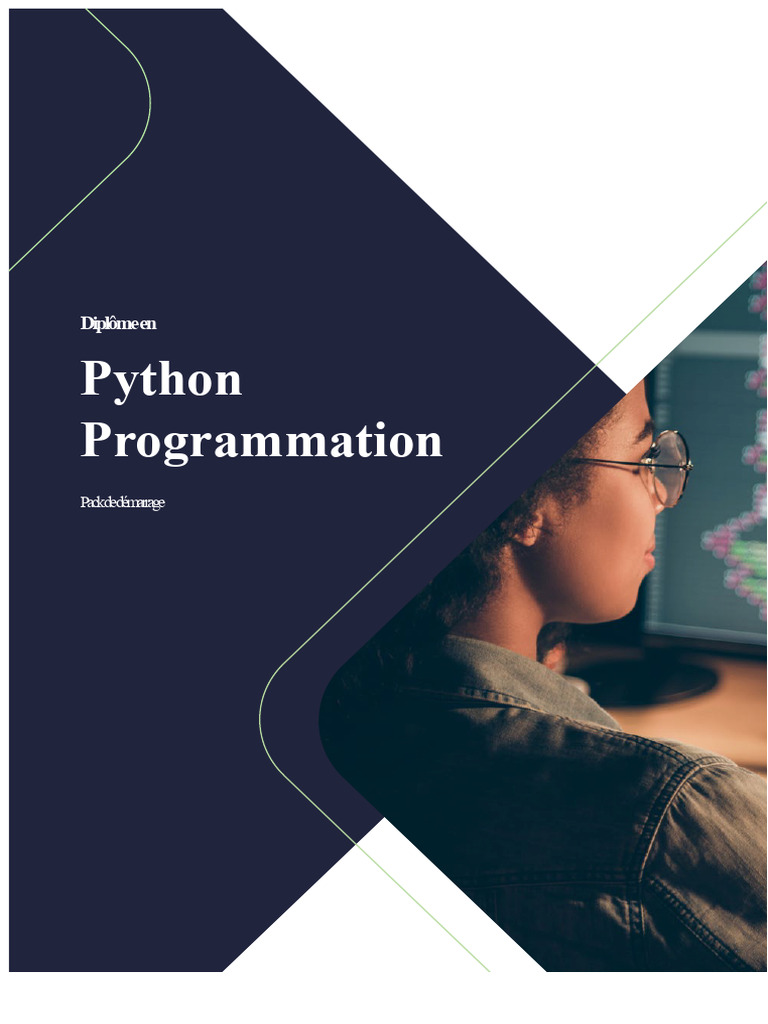Cours Complet de Programmation Python | PDF | Python (Langage de ...